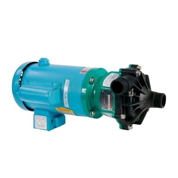Horizontal Centrifugal Mag Drive Pump, 120 GPM, ETFE, 3-HP, 3-PH, Hayward Flow Control, Mfr#: 1M125TVT37